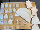 Fairy House Kits (set of 6, 18 pcs)