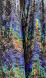 Stilt Covers - Rainbow Smoke 46" length