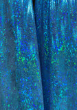 Stilt Pants - Blue Snake 67.5" length
