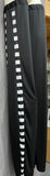 Stilt Covers - Black with White Stripes Matte 61" length