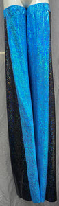 Stilt Covers - Blue Snake with Black 58" length