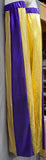 Stilt Covers - Gold with Purple 56" length