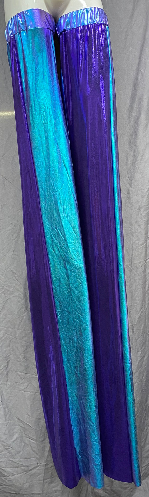 Stilt Covers - Shiny Purple Iridescent Blue Purple 65.5