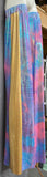 Stilt Covers - Shiny Cotton Candy with Gold 57" length