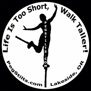 PegStilts.com - Peg Stilts, Puppets, and Art logo