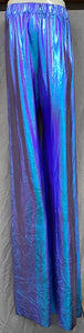Stilt Pants - Iridescent Blue Purple 65" length