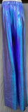 Stilt Pants - Iridescent Blue Purple 72" length