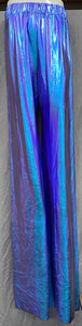 Stilt Pants - Iridescent Blue Purple 86" length