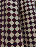 Stilt Covers - Red and Gold Checker 46.5" length
