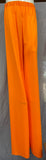 Stilt Pants - Neon Orange Matte 78" length