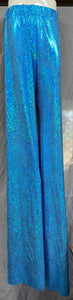 Stilt Pants - Blue Snake 67" length
