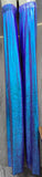 Stilt Covers - Iridescent Blue Purple 71" length