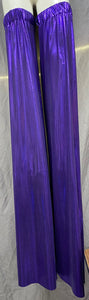 Stilt Covers - Shiny Purple 51" length