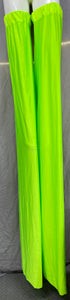 Stilt Covers - Neon Green 73" length