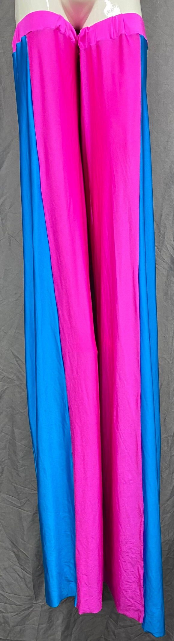 Stilt Covers - Neon Pink with Blue 63