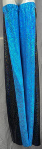 Stilt Covers - Blue Snake with Black 64.5" length