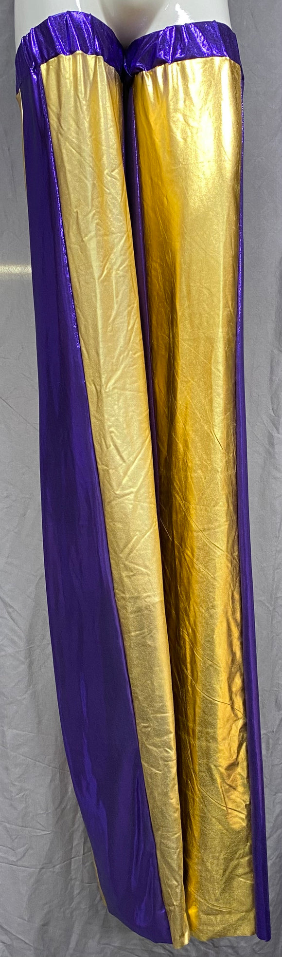 Stilt Covers - Gold with Purple 56.5