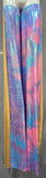 Stilt Covers - Shiny Cotton Candy with Gold 57" length