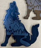 Wolf Resin Art