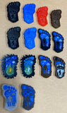 Sasquatch Bigfoot Resin Coasters Sets