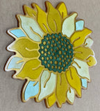 Sunflower Resin Art