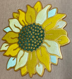 Sunflower Resin Art