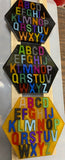 ABC Letter Panel Resin Art