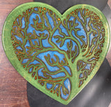 Tree Heart Resin Art