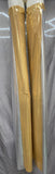 Stilt Covers - Shiny Gold with Metallic Silver 62.5" length - 17-20" cuff