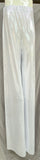 Stilt Pants - Shiny Silver 74" length - 34-40" waist