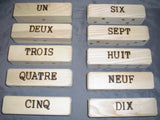 Wood Blocks - Numbers and Languages