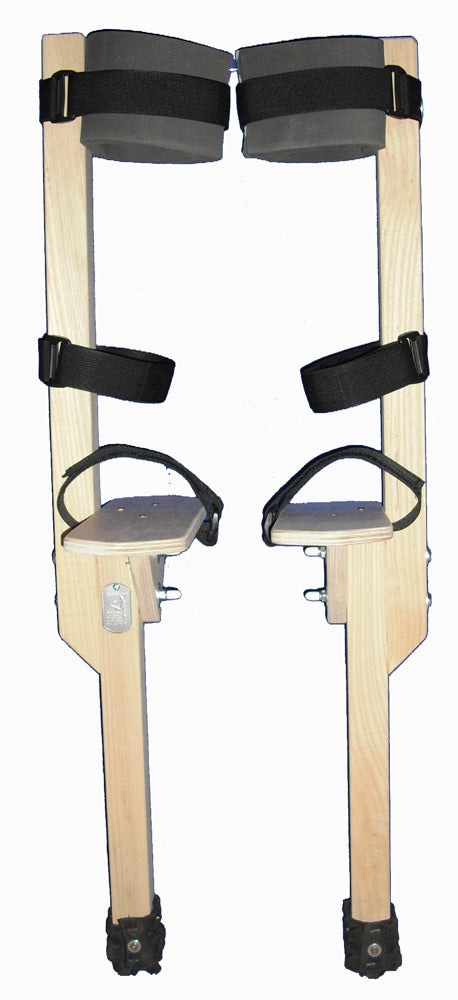 ABCs and Shape Matching Wood Blocks –  - Peg Stilts