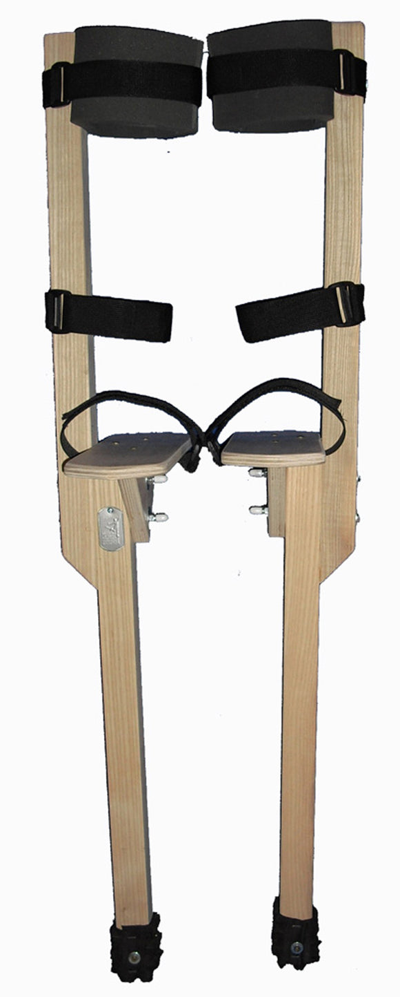 ABCs and Shape Matching Wood Blocks –  - Peg Stilts