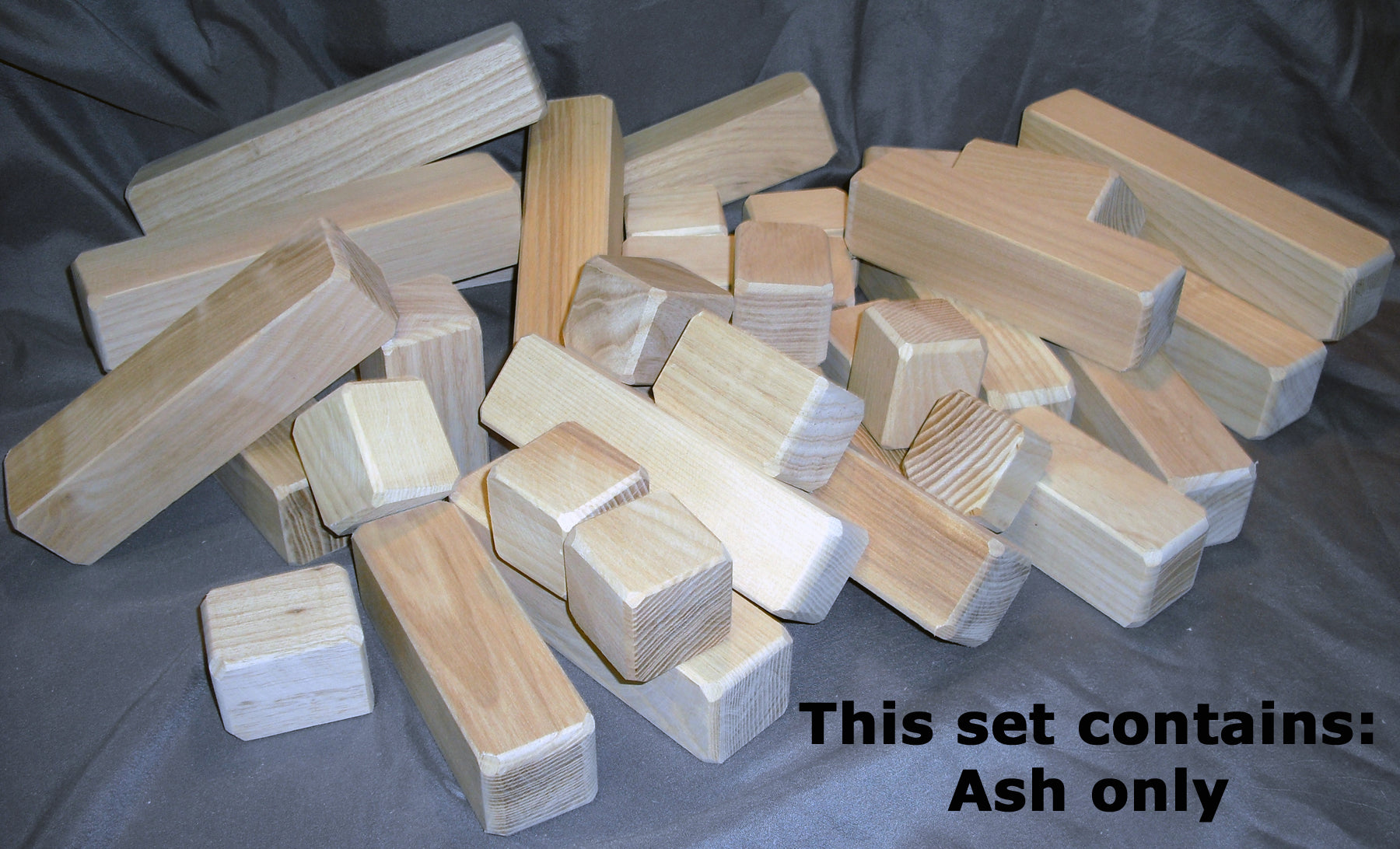 UnPainted Wood Blocks (40 block set) – PegStilts.com - Peg Stilts