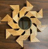 Zero Waste Product - Wood block art