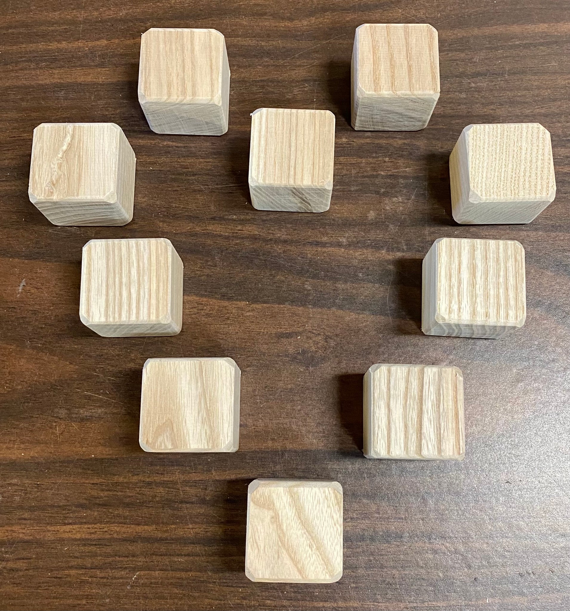 UnPainted Wood Blocks (Squares - 10 block set) – PegStilts.com - Peg  Stilts, Puppets, and Art