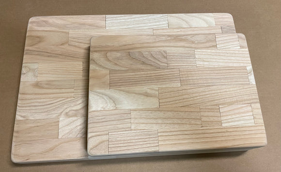 Ash wood block cutting boards