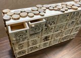 Handmade Advent Calendar with drawers