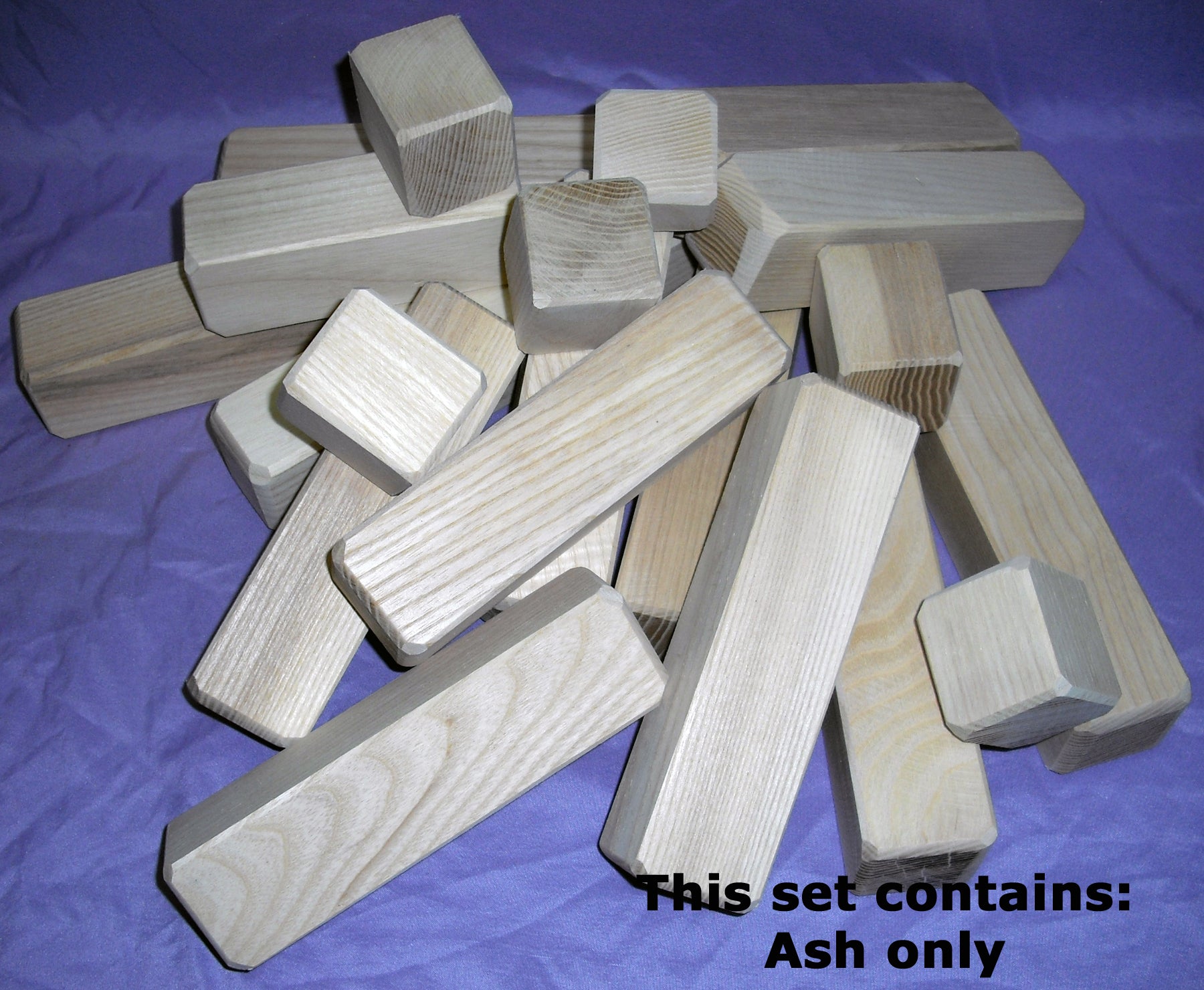 UnPainted Wood Blocks (20 block set) –  - Peg Stilts, Puppets,  and Art
