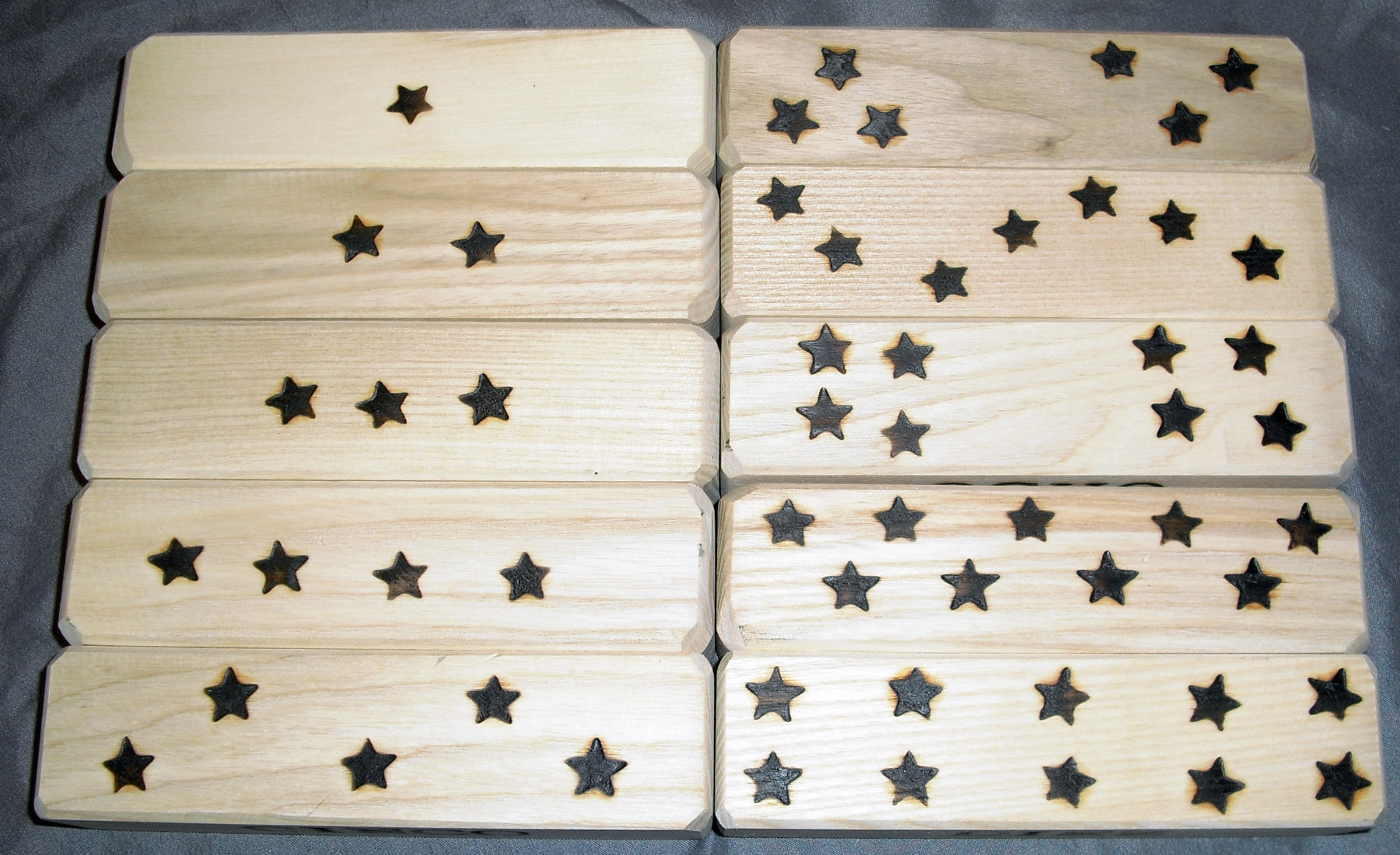 UnPainted Wood Blocks (10 block set) –  - Peg Stilts, Puppets,  and Art